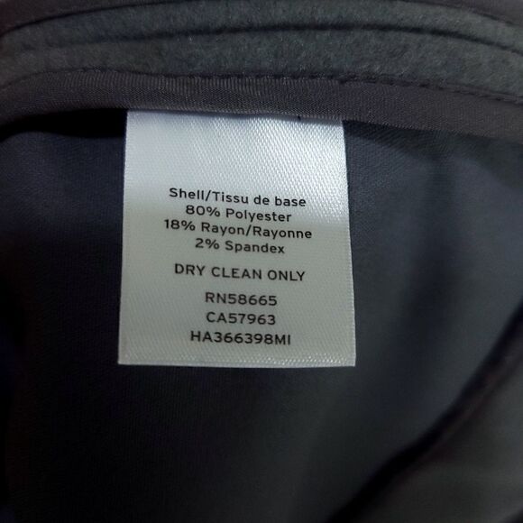 Halogen Gray Soft Asymetric Ruffle Jacket - Picture 12 of 13